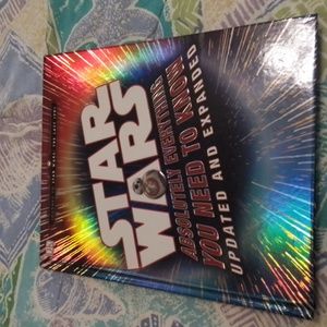 Star Wars large hardcover book (Added To A Bundle)